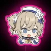 RGB LED art display for Genshin Impact fans and gamers decor
