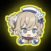 Barbara Genshin Impact Character RGB Neon Sign with led Display