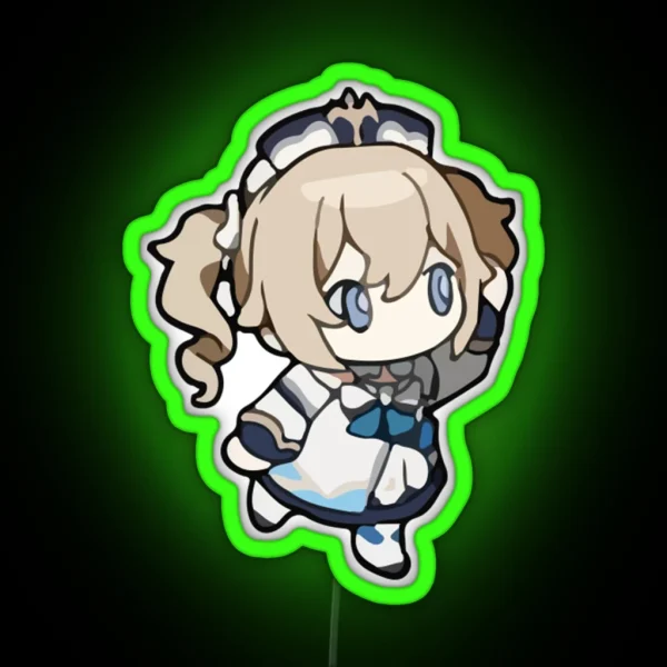 Barbara Look Genshin Impact RGB Neon Sign
