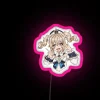 RGB Color Change Electronic Display Sign with Modern Neon Effect