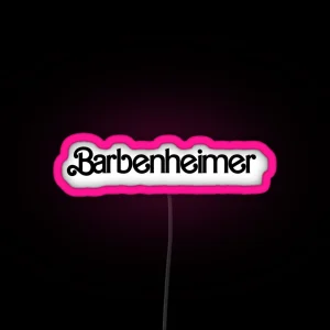 Barbenheimer RGB Neon Sign