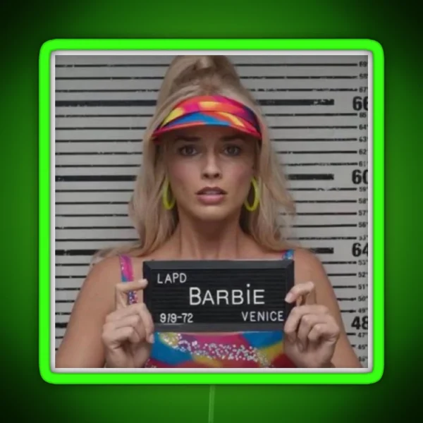 Barbie Barbie The Movie 2023 RGB Neon Sign