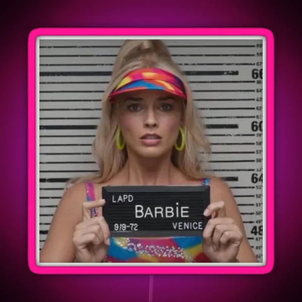 Barbie Barbie The Movie 2023 RGB Neon Sign