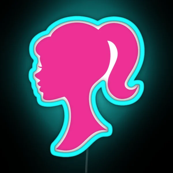 Barbie Logo RGB Neon Sign