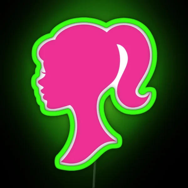Barbie Logo RGB Neon Sign