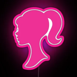 Barbie Logo RGB Neon Sign