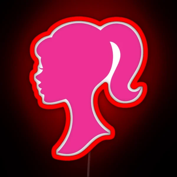 Barbie Logo RGB Neon Sign