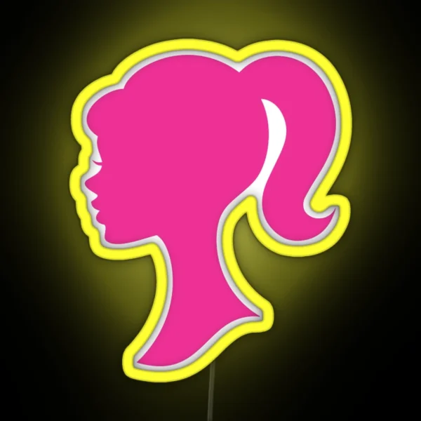 Barbie Logo RGB Neon Sign