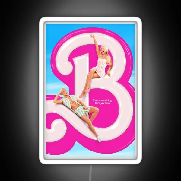 Barbie Movie 2023 RGB Neon Sign