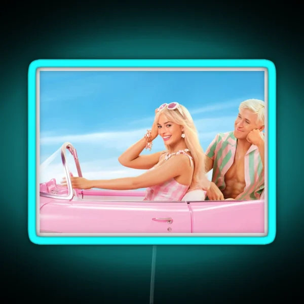 Barbie Movie 2023 RGB Neon Sign