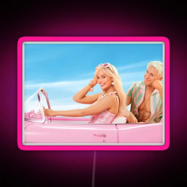 Barbie Movie 2023 RGB Neon Sign