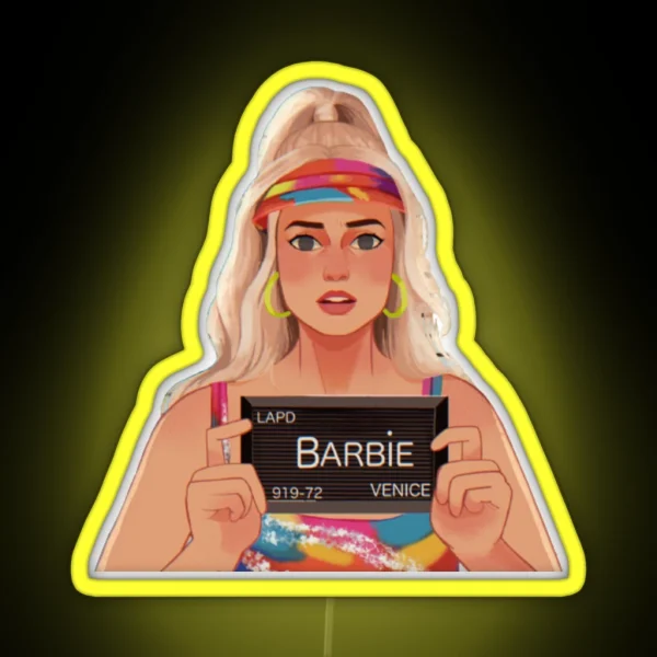 Barbie RGB Neon Sign