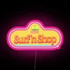 Vintage Neon Art Sign for Retro 80s Barbie Collectors Decoration
