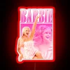 Barbie Movie 2023 Inspired Retro Vibes RGB Neon Sign Decor
