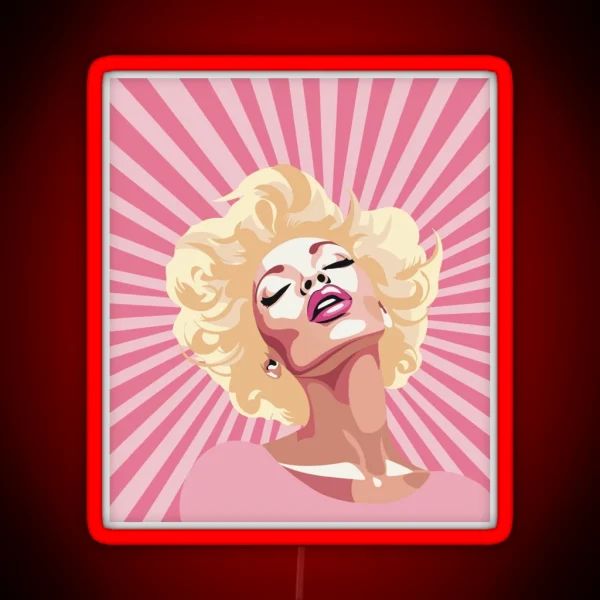 Barbiecore Glam Girl RGB Neon Sign