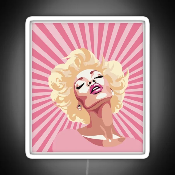 Barbiecore Glam Girl RGB Neon Sign