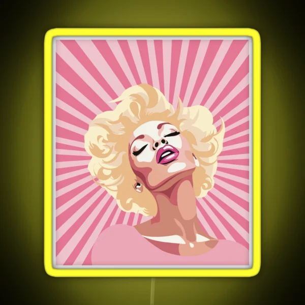 Barbiecore Glam Girl RGB Neon Sign