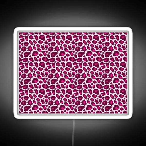 Barbiecore Jaguar In Pink RGB Neon Sign