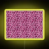 Barbiecore inspired vibrant pink neon RGB LED wall art decoration