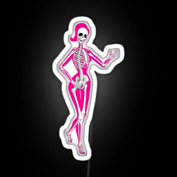 BARBIESKELLY Barbiecore Pink No Text RGB Neon Sign