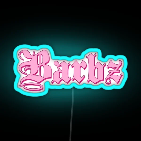 Barbz RGB Neon Sign
