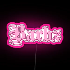 Barbz RGB Neon Sign