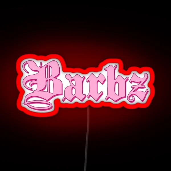 Barbz RGB Neon Sign
