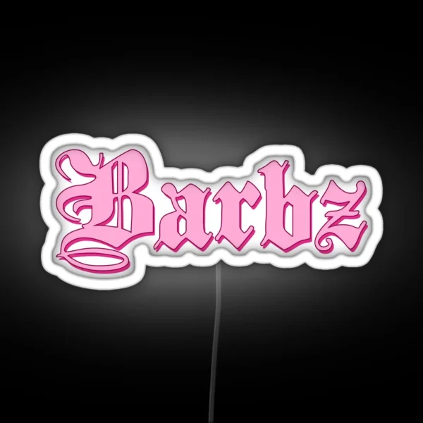 Barbz RGB Neon Sign