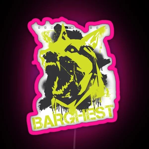 Barghest Graffiti Phantom Liberty RGB Neon Sign