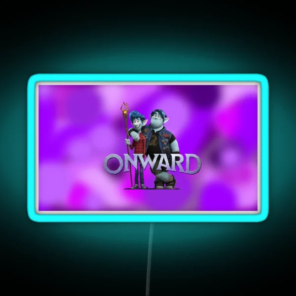 Barley And Ian Onward RGB Neon Sign