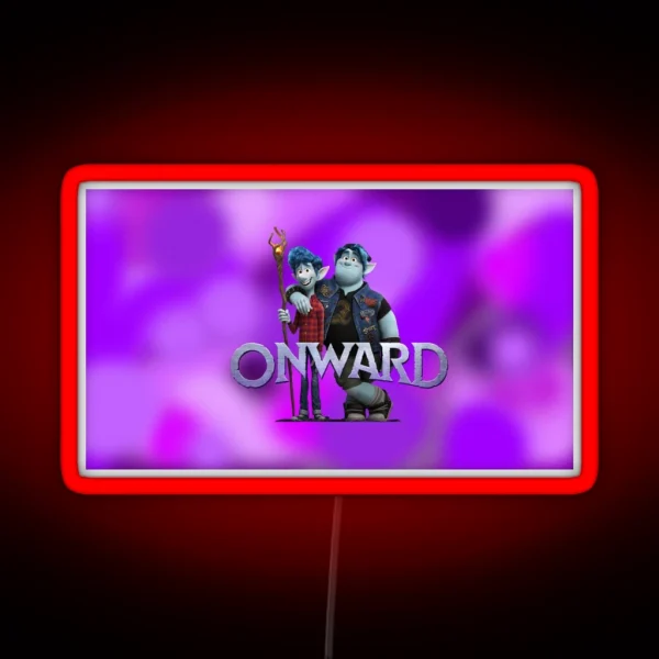 Barley And Ian Onward RGB Neon Sign