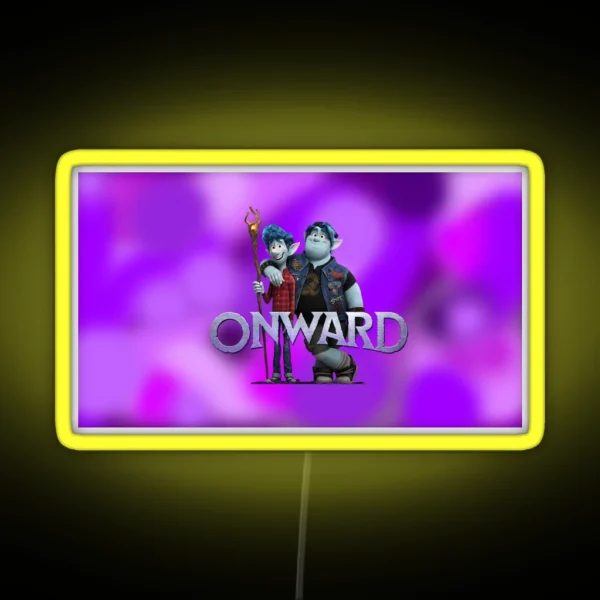 Barley And Ian Onward RGB Neon Sign