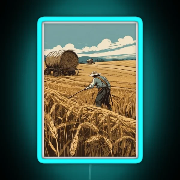 Barley Field RGB Neon Sign