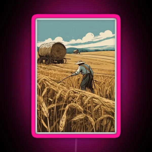 Barley Field RGB Neon Sign