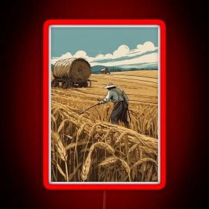 Barley Field RGB Neon Sign