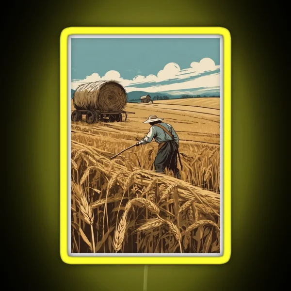 Barley Field RGB Neon Sign