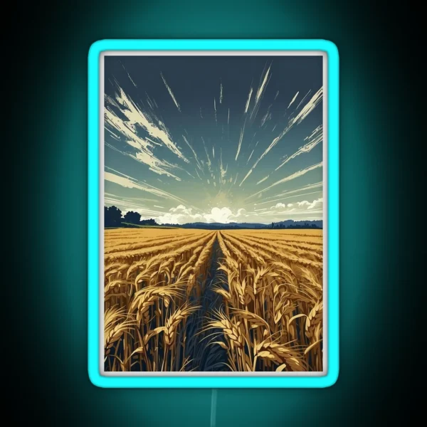 Barley Field RGB Neon Sign