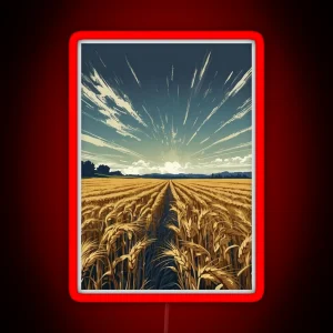 Barley Field RGB Neon Sign