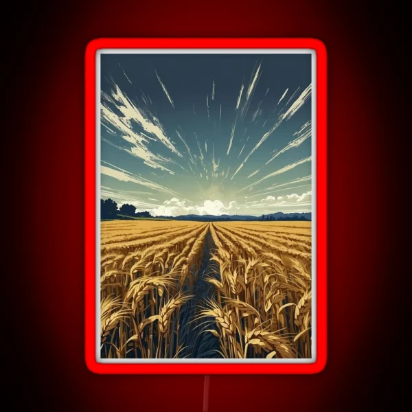 Barley Field RGB Neon Sign