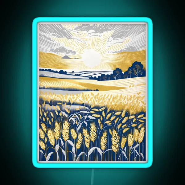 Barley Field RGB Neon Sign