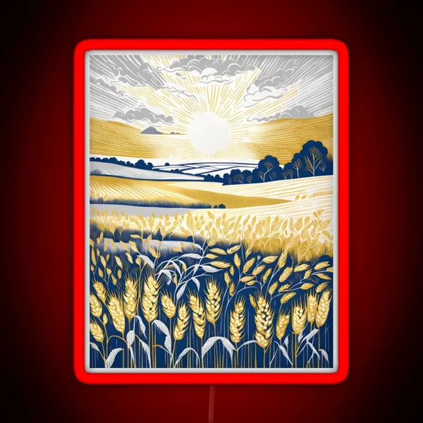 Barley Field RGB Neon Sign