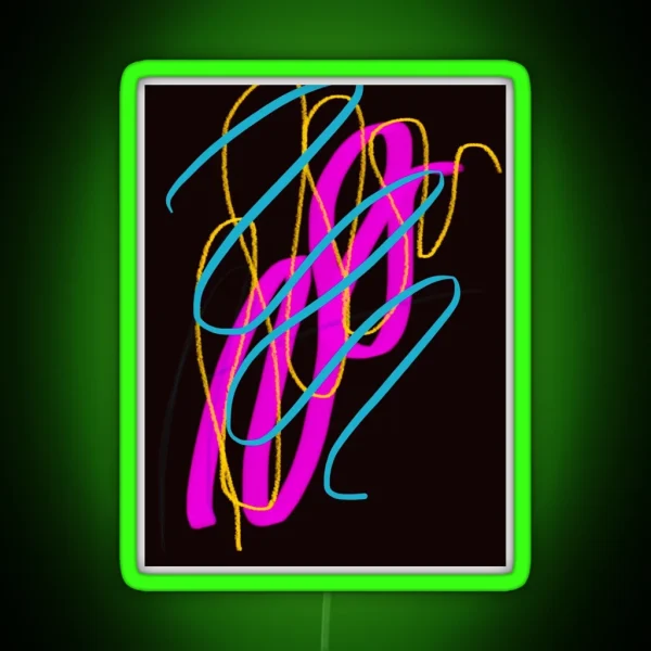 Barley There RGB Neon Sign