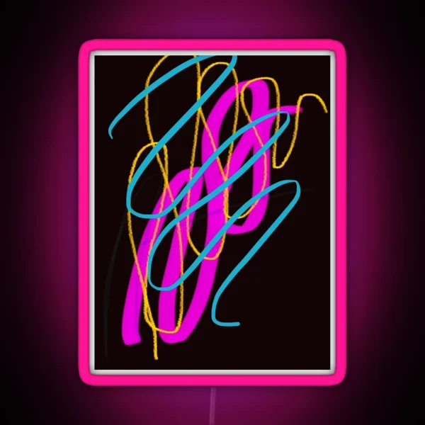 Barley There RGB Neon Sign