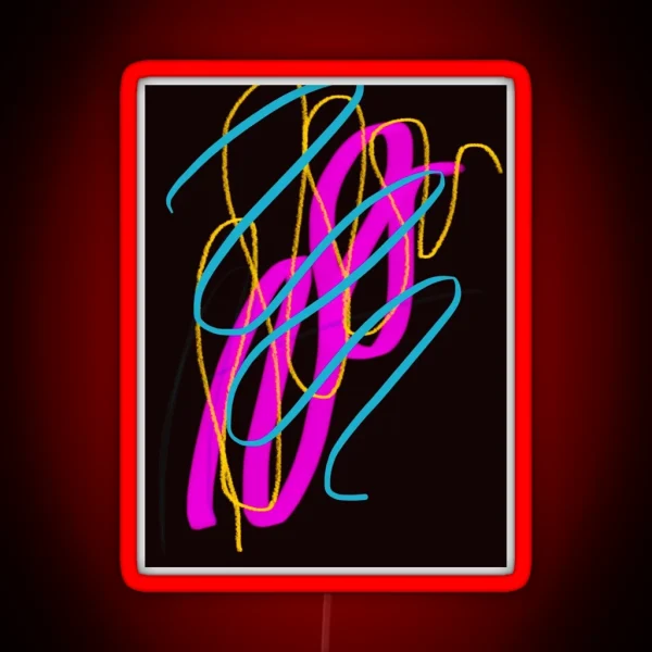 Barley There RGB Neon Sign