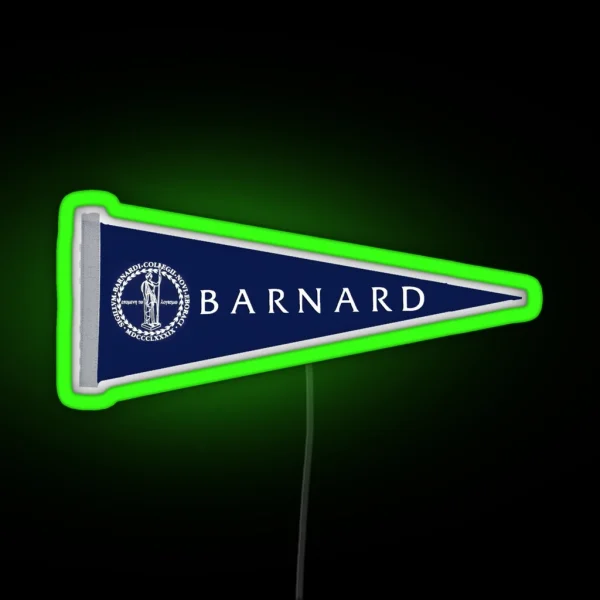 Barnard Pennant RGB Neon Sign