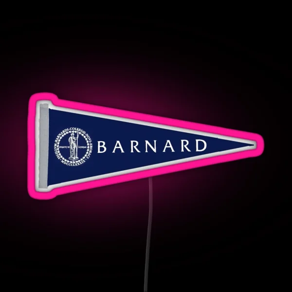 Barnard Pennant RGB Neon Sign