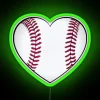 Baseball Lover's Cozy Home Decor Accent with RGB Neon Lights
