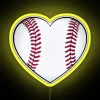 LED Baseball Stadium Heart Shape Neon Sign with RGB Lighting