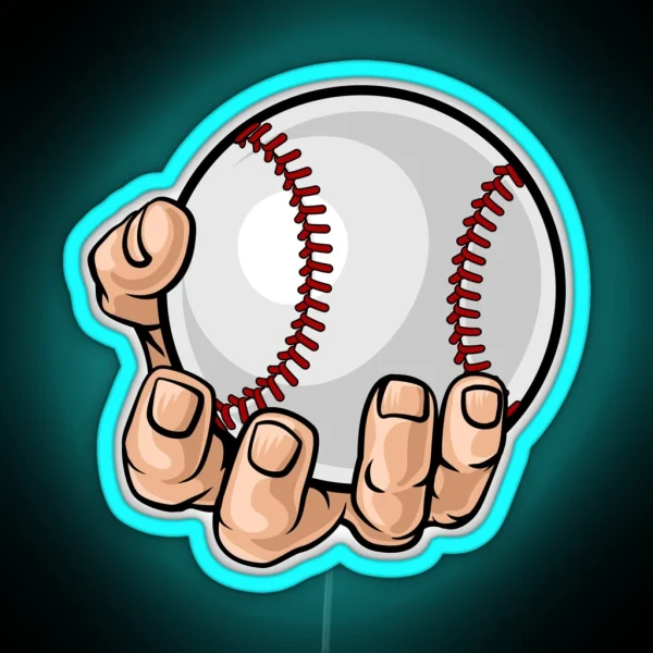 Baseball RGB Neon Sign