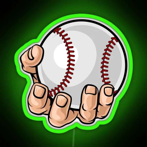 Baseball RGB Neon Sign
